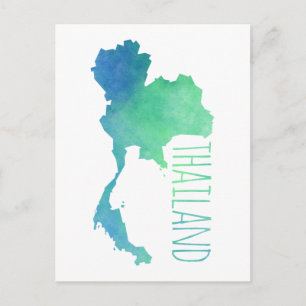Thailand Postkarte