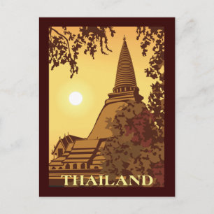 Thailand Postkarte