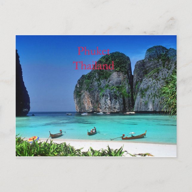 Thailand Postkarte (Vorderseite)