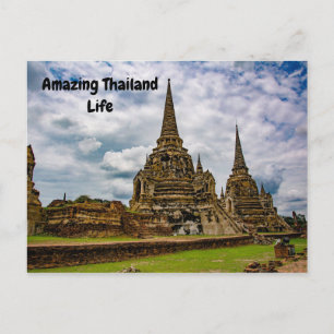 Thailand Reisen Urlaub Asien Tourismus Postkarte