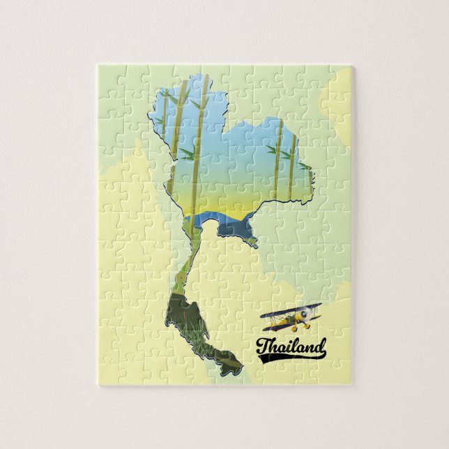 Thailand Reiseplan (Vertikal)