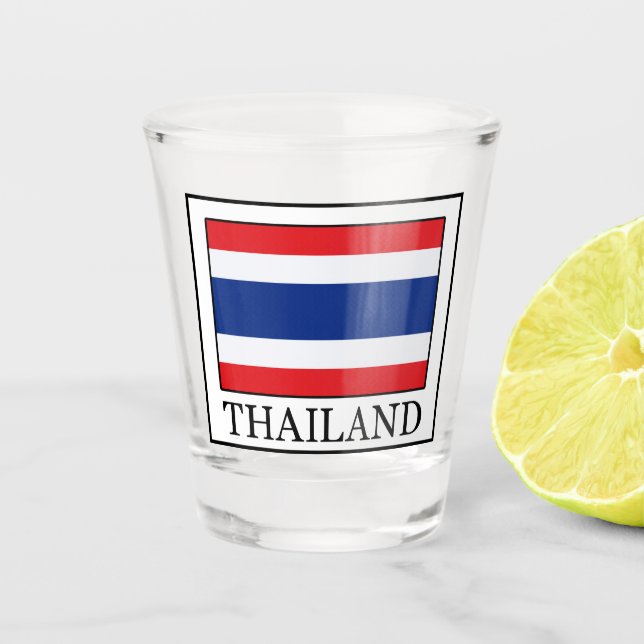 Thailand Schnapsglas (Vorderseite)