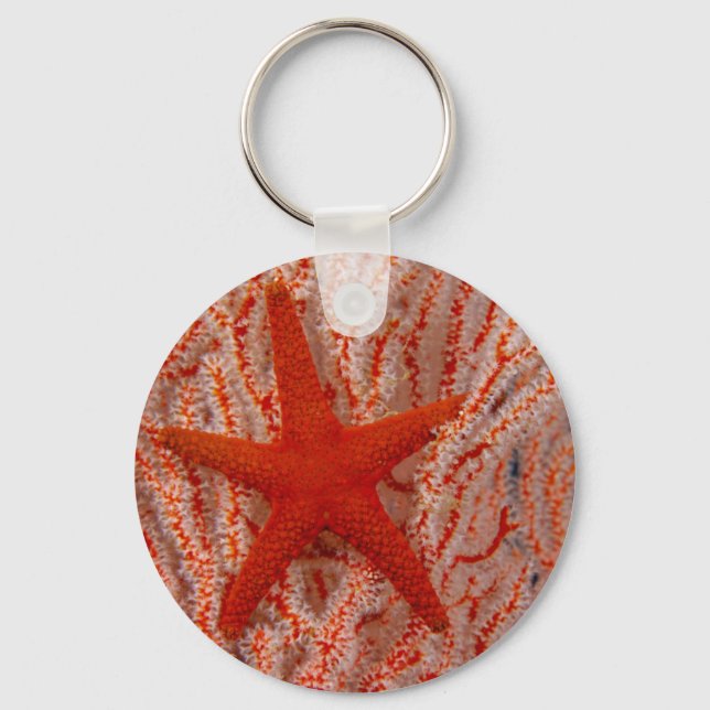 Thailand, Sea Star Aka Starfish Schlüsselanhänger (Vorderseite)