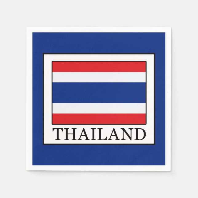Thailand Serviette (Vorderseite)