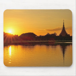 Thailand - sunset in Khon Kaen Mousepad