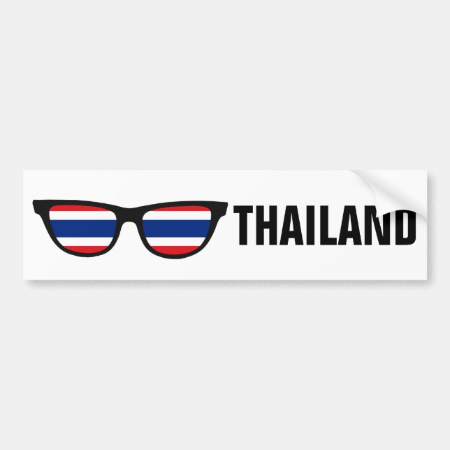 Thailand überträgt Sondertext- und Farbcode-Autoau Autoaufkleber (Vorne)
