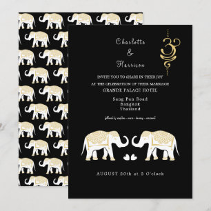 Thailand Wedding Destination Einladung