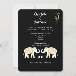 Thailand Wedding Destination Foto Einladung