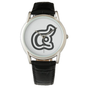 Thailand-Zahl-(See/Si) thailändisches Skript Armbanduhr