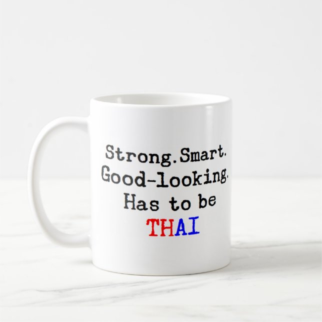 thailändisch stark kaffeetasse (Links)