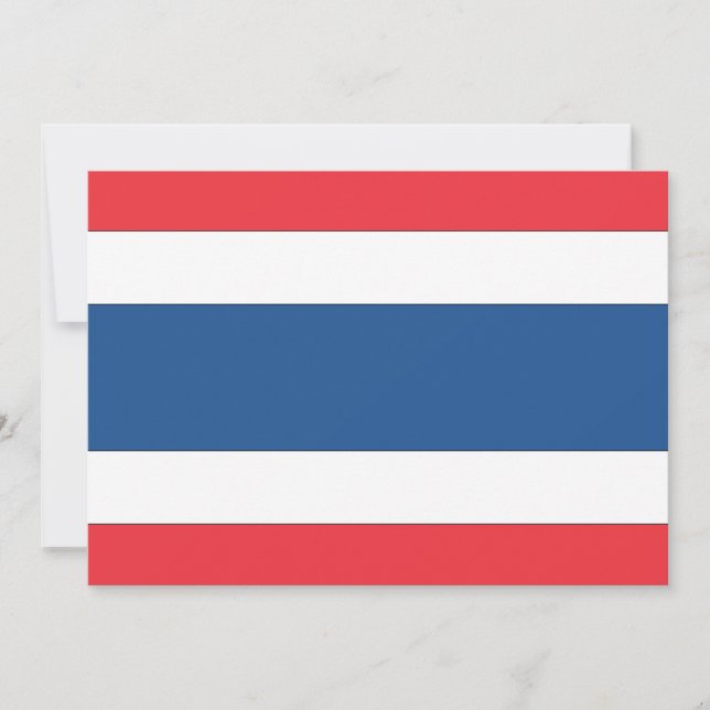 Thailändische Flagge (Vorderseite)