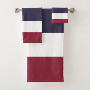 Thailändische Flagge Badhandtuch Set