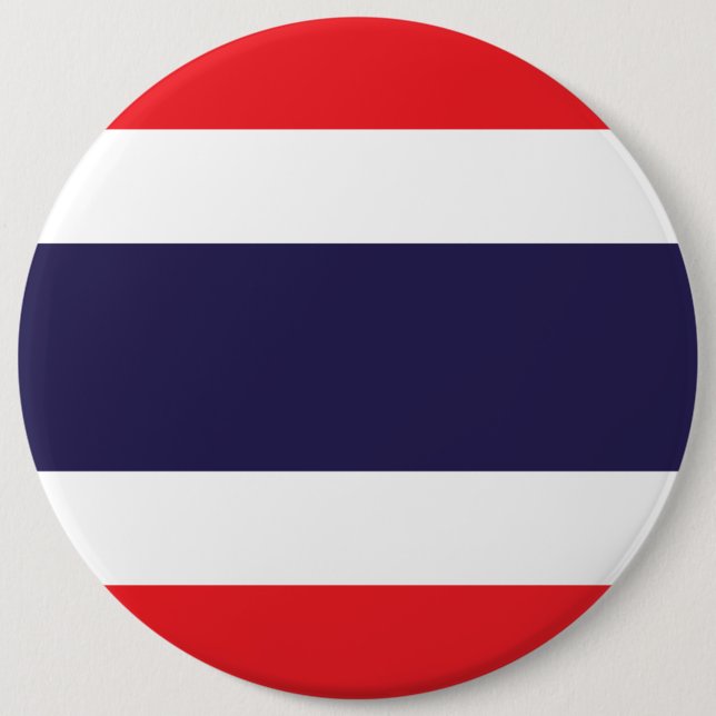 Thailändische Flagge Button (Vorderseite)