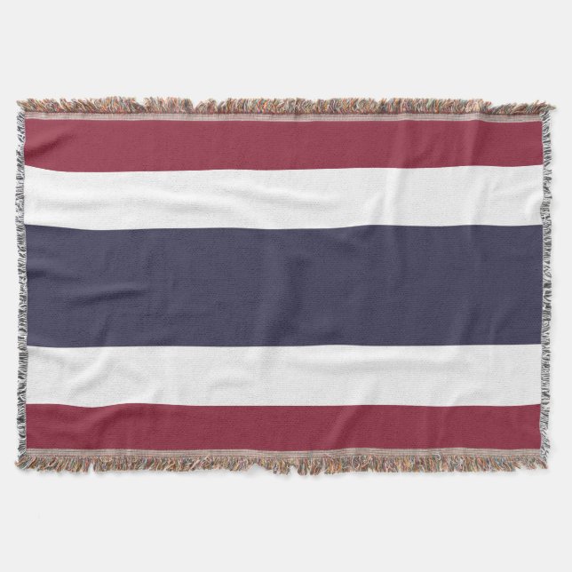 Thailändische Flagge Decke (Vorderseite)
