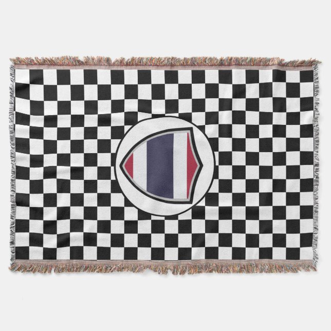 Thailändische Flagge Decke (Vorderseite)