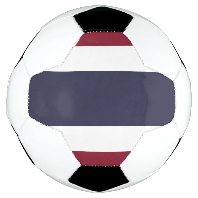 Thailändische Flagge Fußball (Vorderseite)
