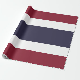 Thailändische Flagge Geschenkpapier
