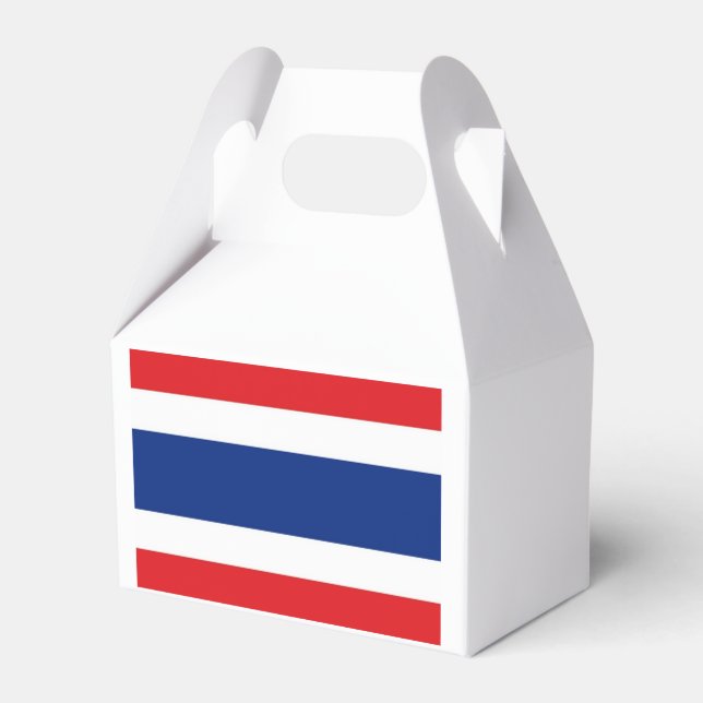 Thailändische Flagge Geschenkschachtel (Rückseite)