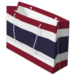 Thailändische Flagge Große Geschenktüte