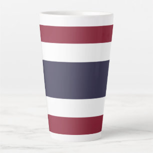 Thailändische Flagge Milchtasse
