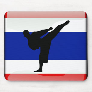 Thailändische Flagge Mousepad