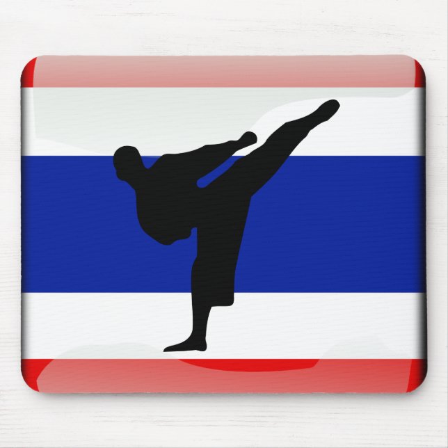 Thailändische Flagge Mousepad (Vorne)