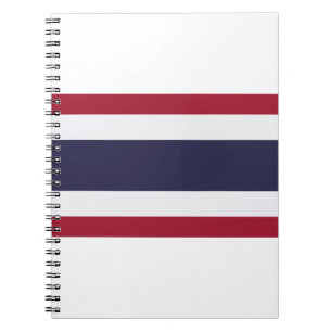 Thailändische Flagge Notizblock