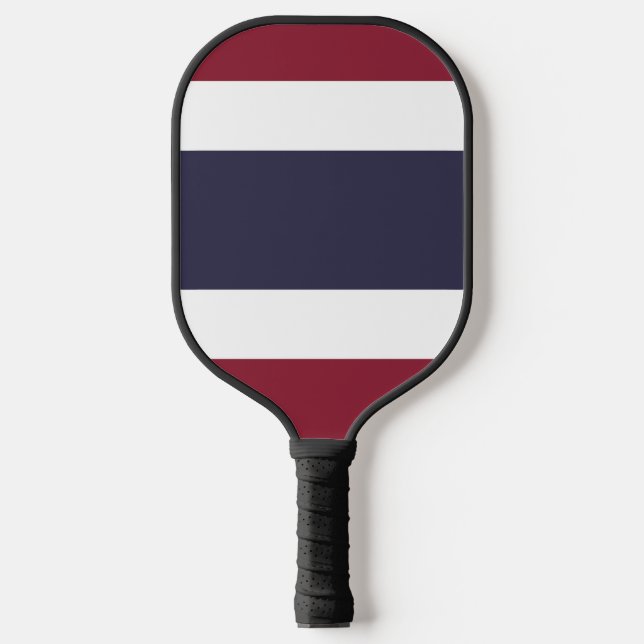 Thailändische Flagge Pickleball Schläger (Vorderseite)
