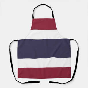 Thailändische Flagge Schürze