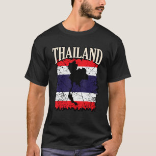 Thailändische Flagge T-Shirt