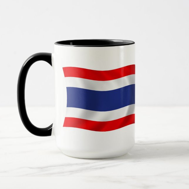 Thailändische Flagge Tasse (Links)