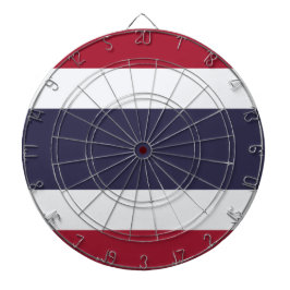Thailändische Flagge (Thailand) Dartscheibe