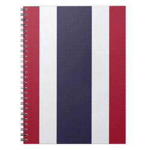 Thailändische Flagge (Thailand) Notizblock
