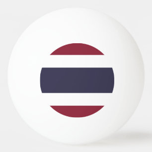 Thailändische Flagge Tischtennisball