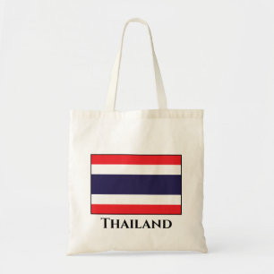 Thailändische Flagge Tragetasche