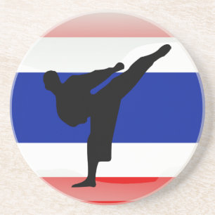 Thailändische Flagge Untersetzer