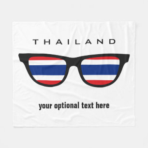 Thailändische Shades-Decken für Text- und Farbvlie Fleecedecke