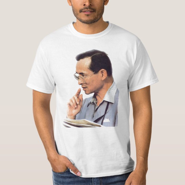 Thailändischer König Bhumibol Adulyadej - T-Shirt (Vorderseite)