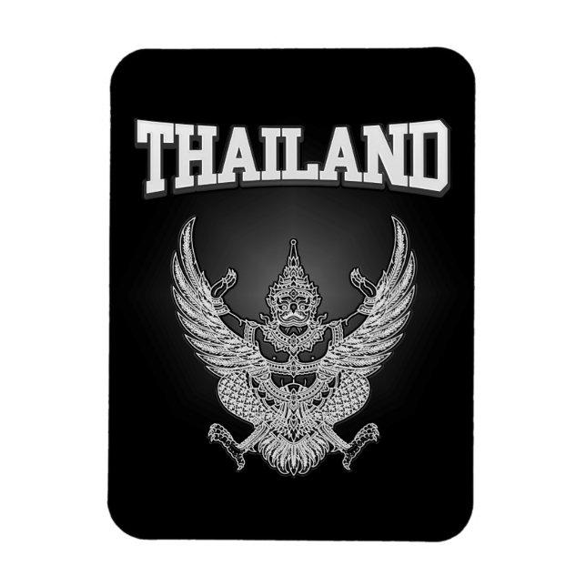 thailändisches Emblem Magnet (Vertikal)