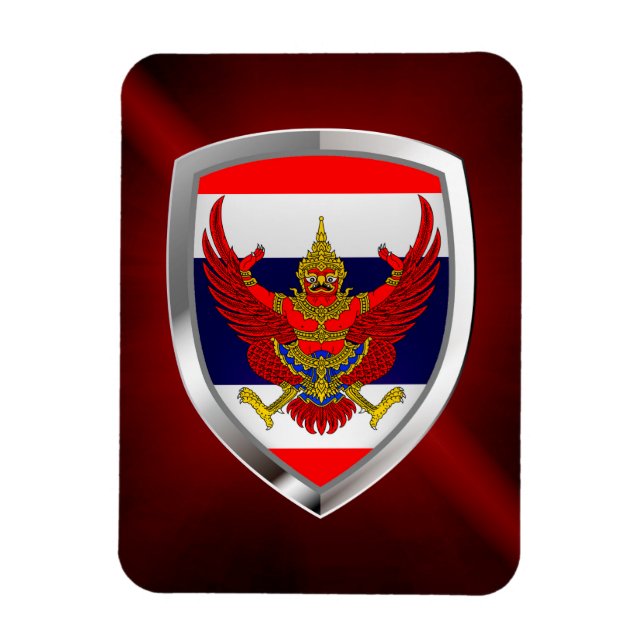 thailändisches Emblem Magnet (Vertikal)