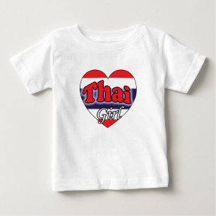 Thailändisches Mädchen Baby T-shirt
