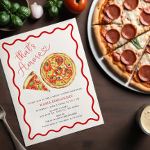 Thais Amore Italienisches Pizza Party Brautparty