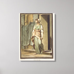 Thamar, ein Israelit in der Retinue Esther, Cos Leinwanddruck
