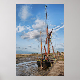 Thames Barge Poster