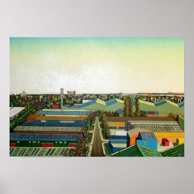 Thames Gateway Winter Poster (Vorne)