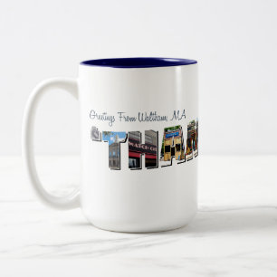 Thamtastic Kaffee-Tasse Zweifarbige Tasse
