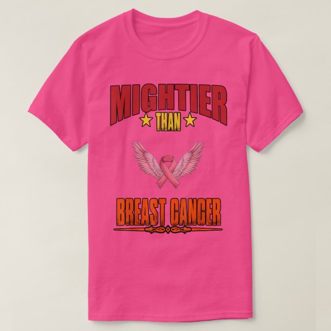 Than Brustkrebs T-Shirt (Design vorne)