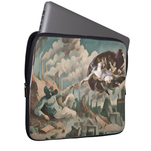 "Thand of God" Laptopschutzhülle (Vorne Rechts)