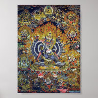 Thangka Yamantaka Poster