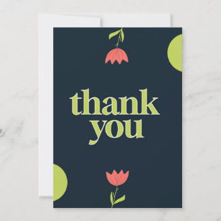 Thank You Card  Dankeskarte